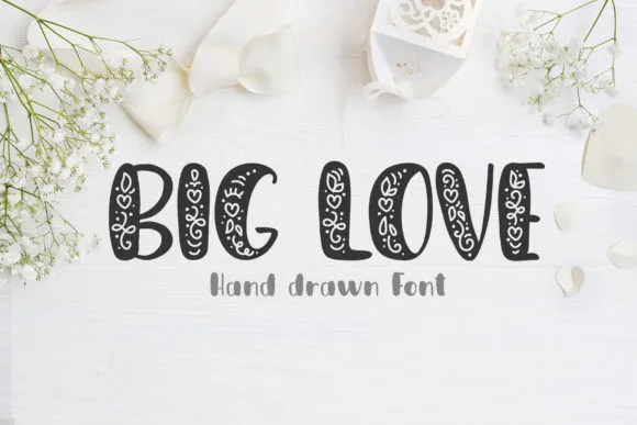 Шрифт Big Love