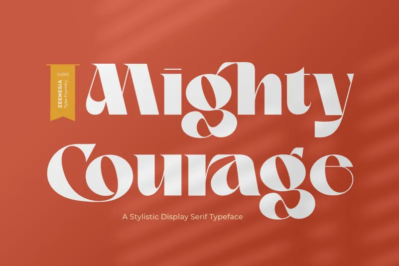 Шрифт Mighty Courage