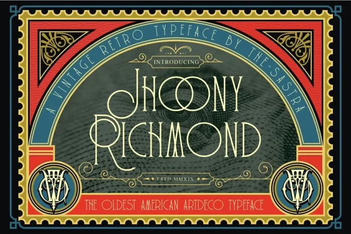 Шрифт Jhoony Richmond