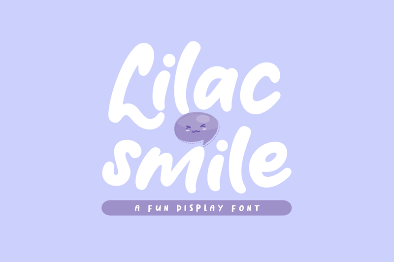 Шрифт Lilac Smile