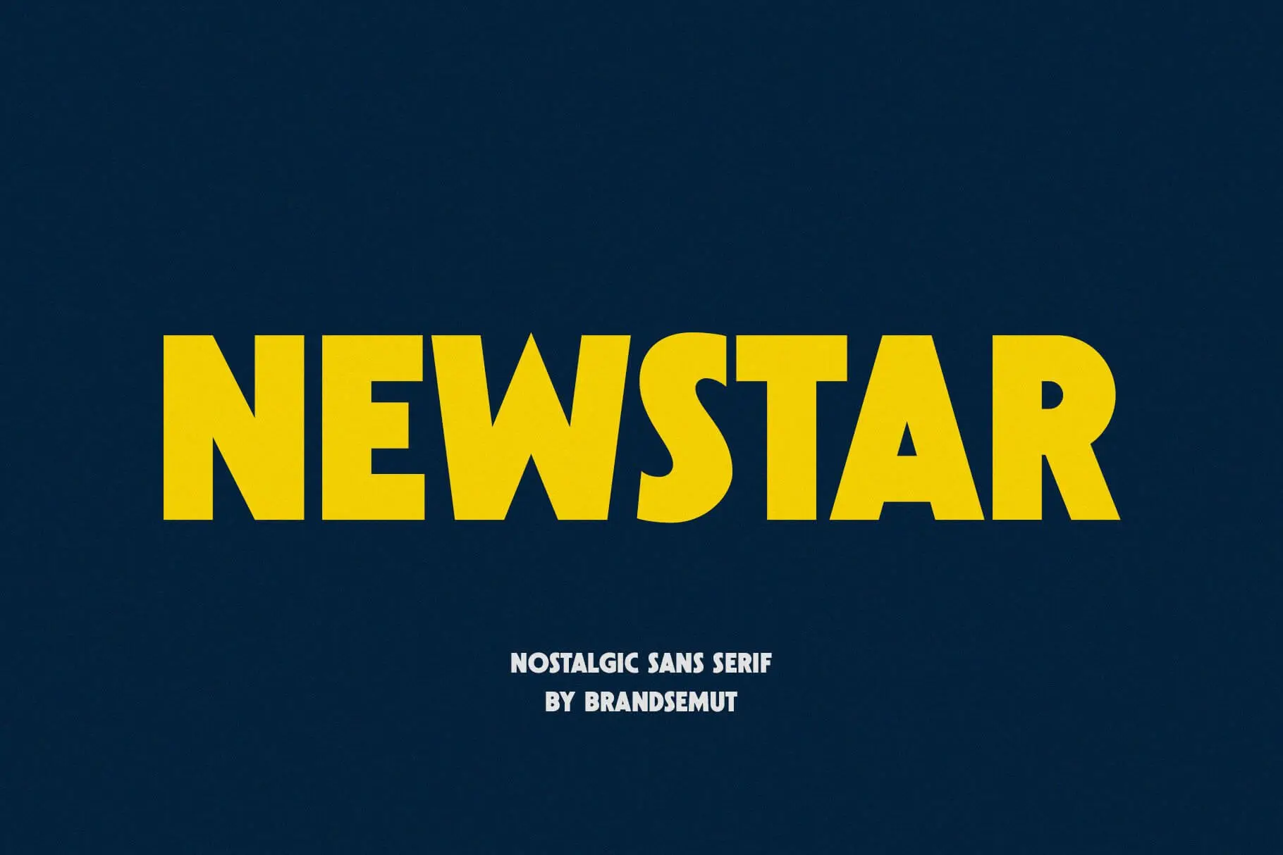 Шрифт Newstar