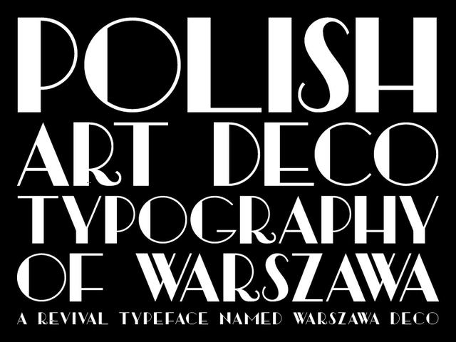 Шрифт Polish