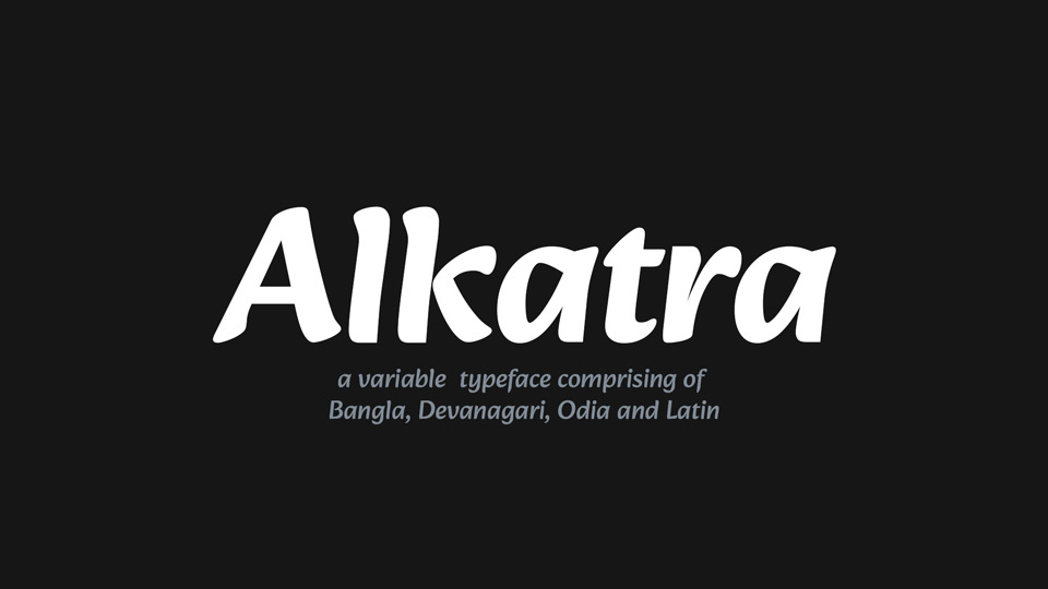 Шрифт Alkatra