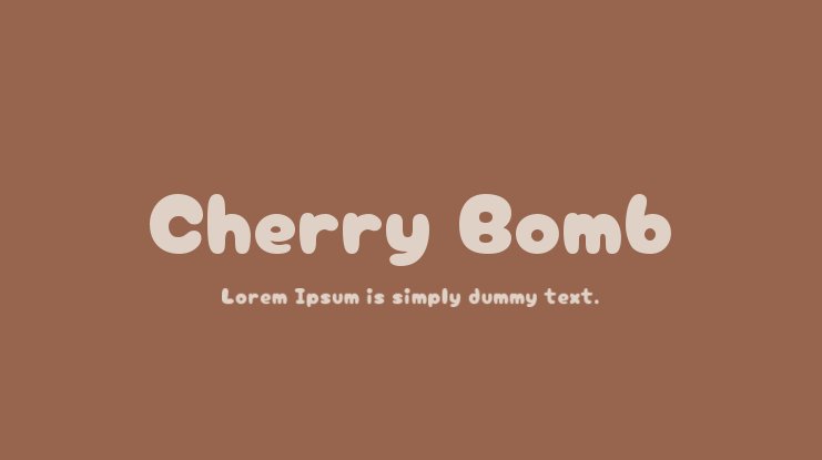 Cherry Bomb One