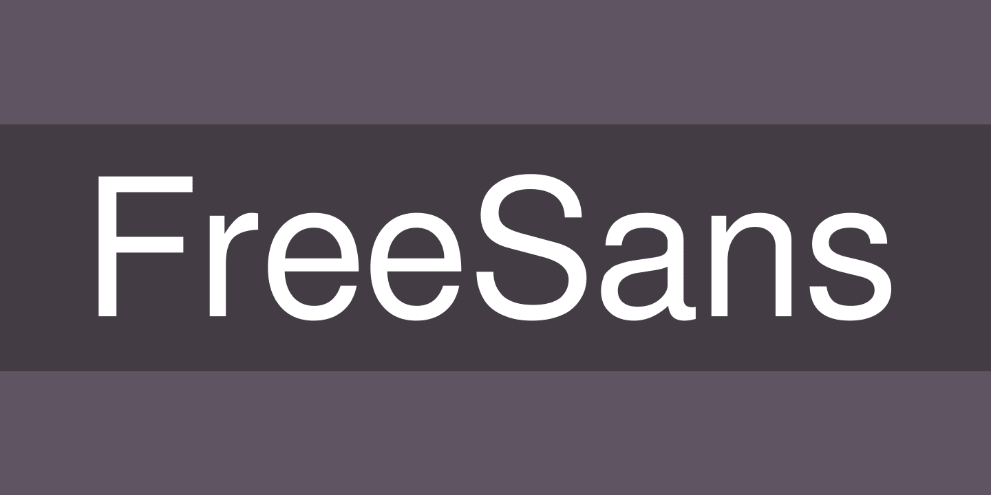 Font face css. Freesans. FREEMONO. Freesans18pt7b.h. GNU free fonts.