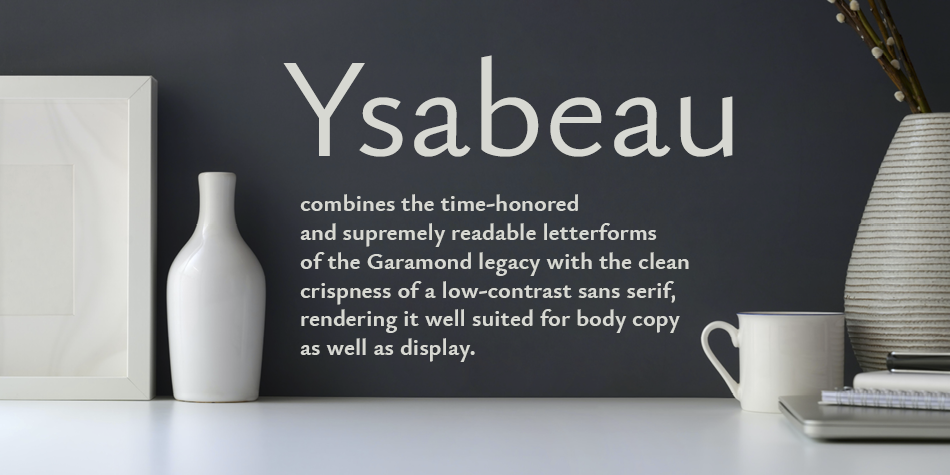 Шрифт Ysabeau Office