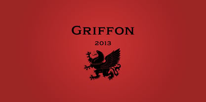 Шрифт Griffon