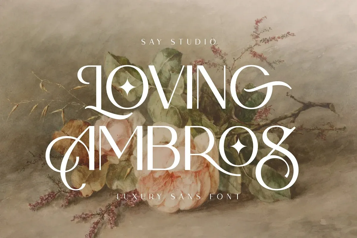 Шрифт Loving Ambros