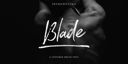 Шрифт Blade