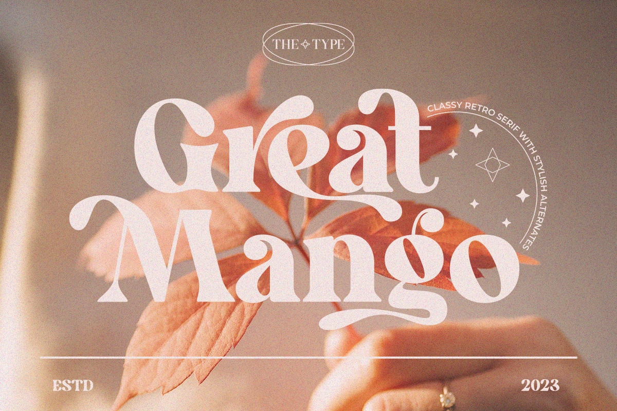 Шрифт Great Mango