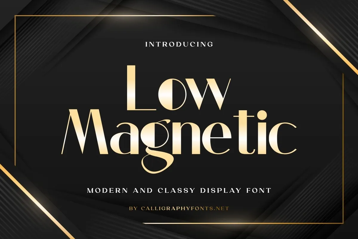 Low Magnetic