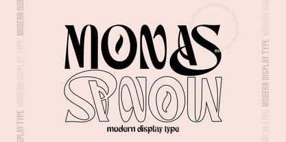 Шрифт Monas
