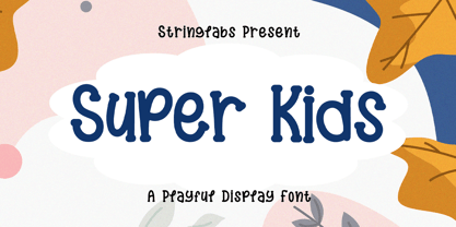 Шрифт Super Kids