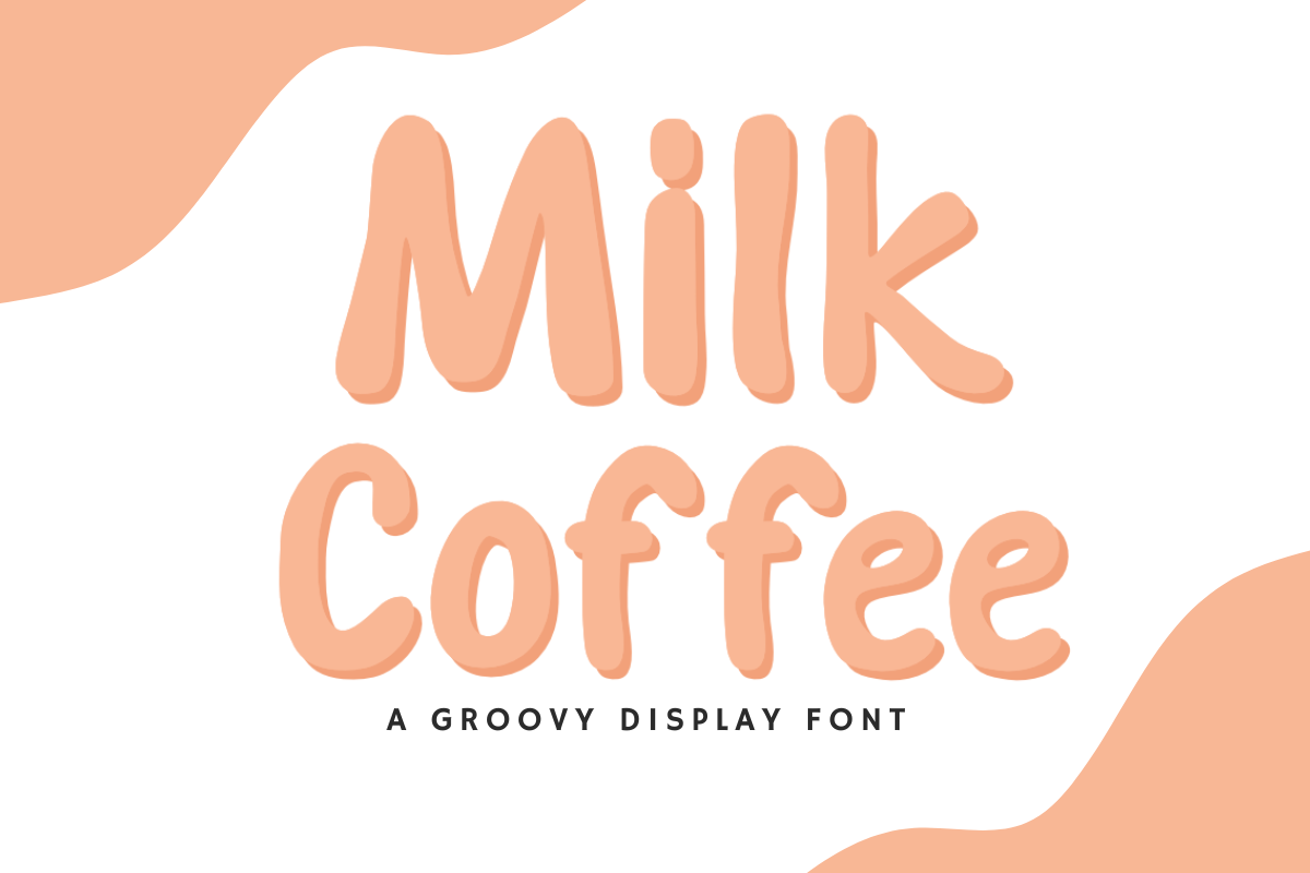 Шрифт Milk Coffee
