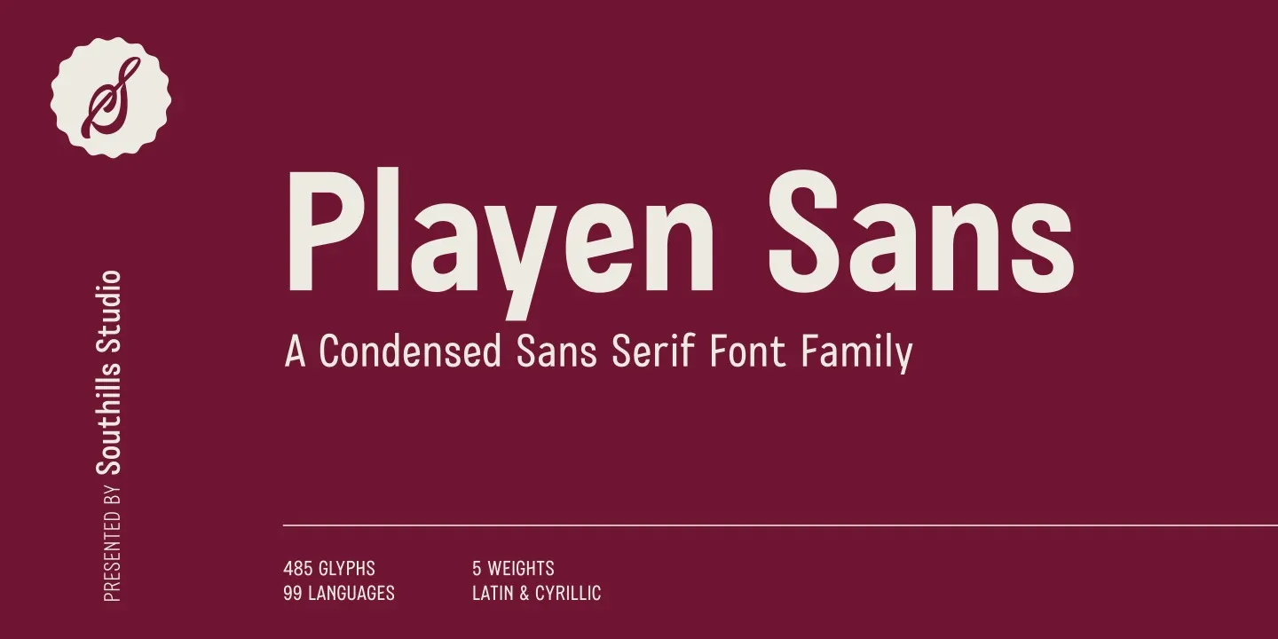 Шрифт Playpen Sans