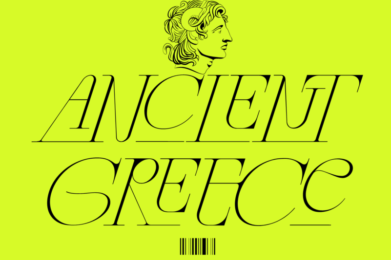 Шрифт Ancient Greece