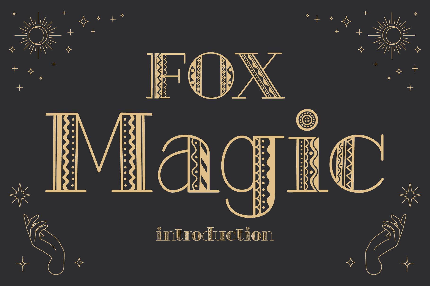 Шрифт Fox Magic