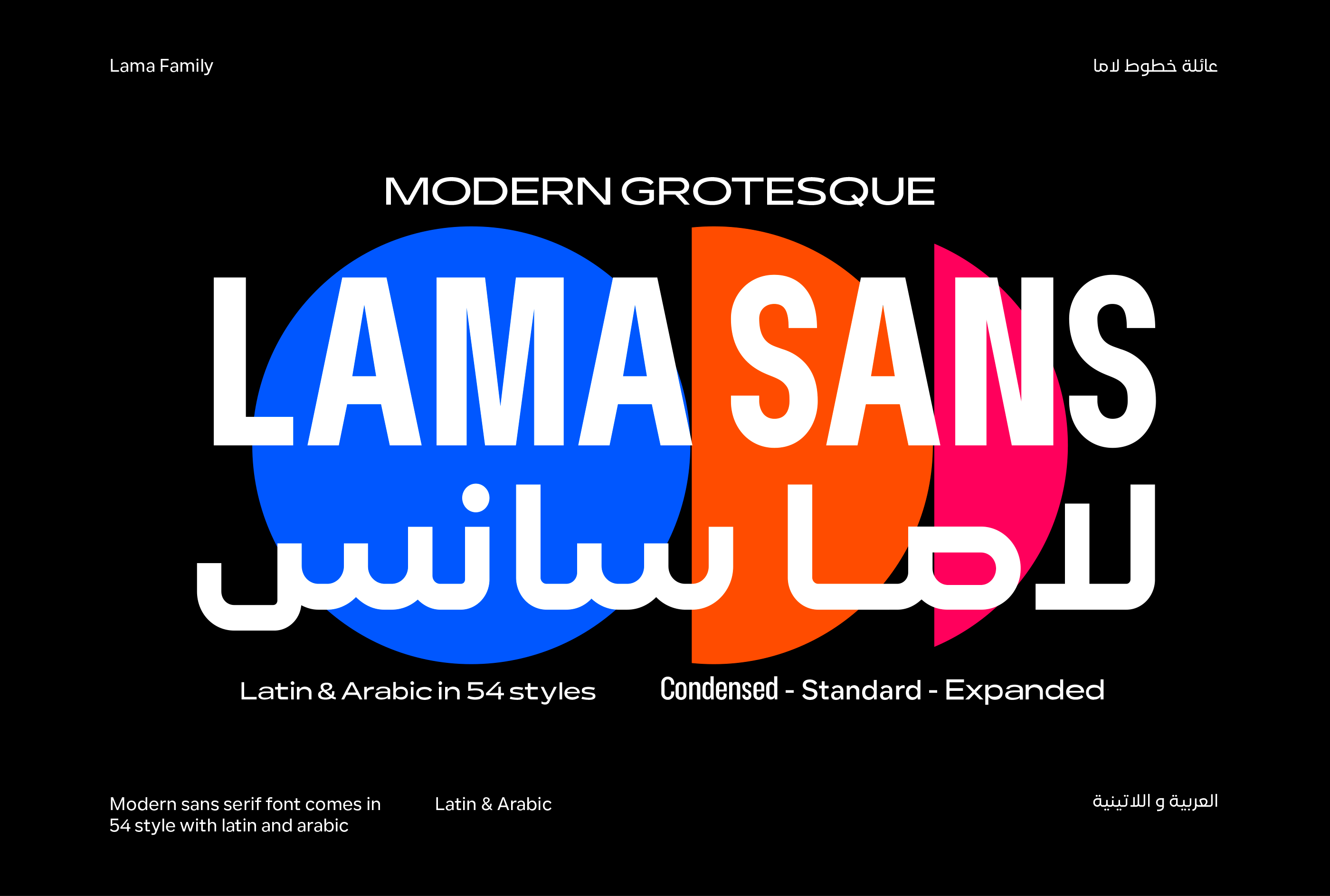Шрифт Lama Sans Condensed