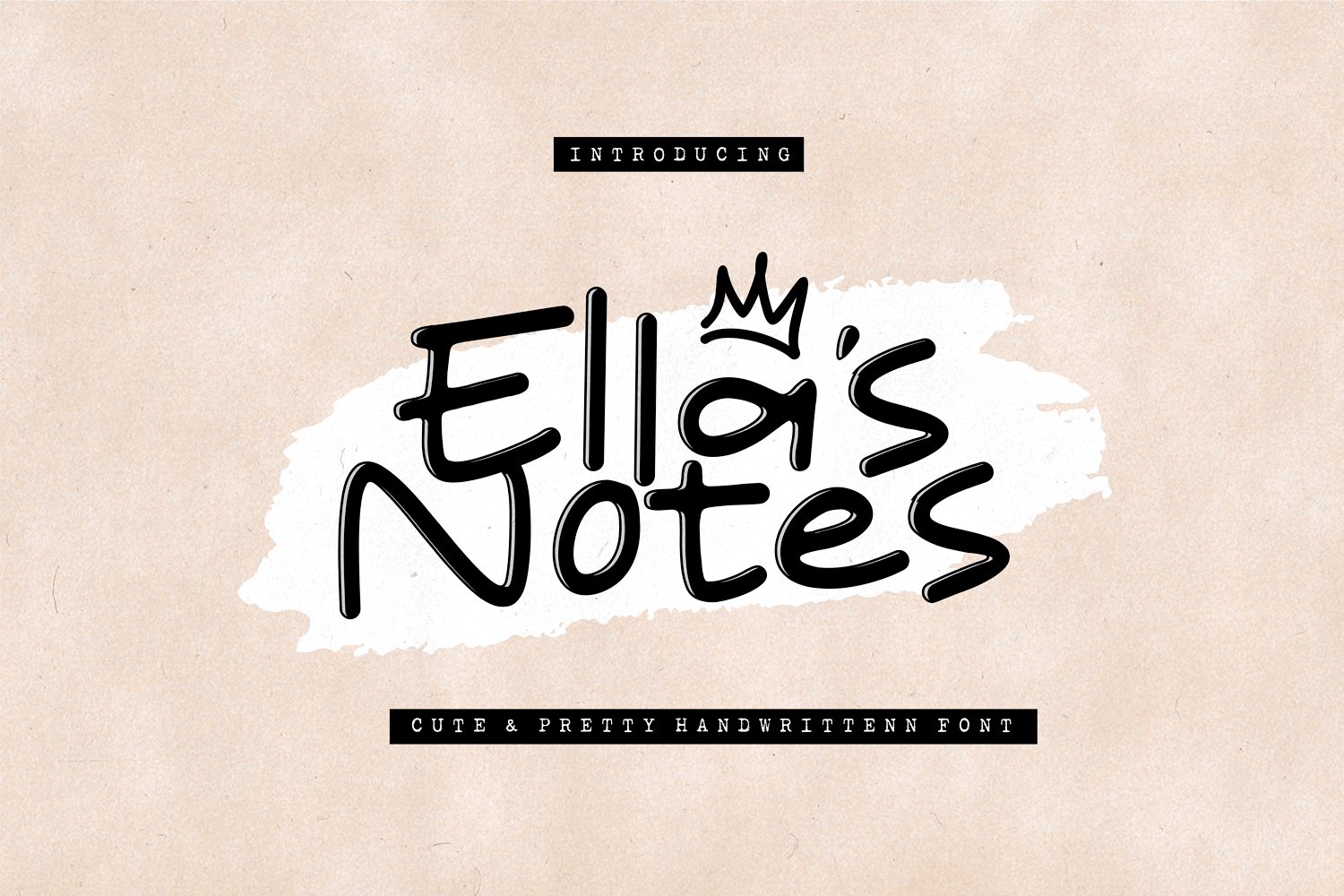 Шрифт Ellas Notes