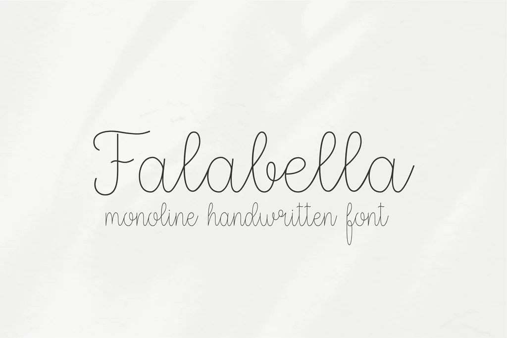 Шрифт Falabella