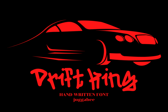 Шрифт Drift King