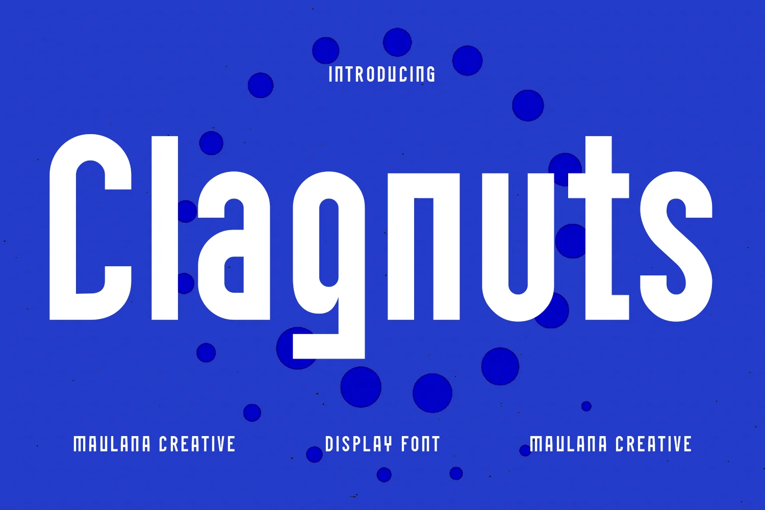 Шрифт Clagnuts