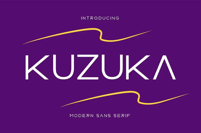 Шрифт Kuzuka