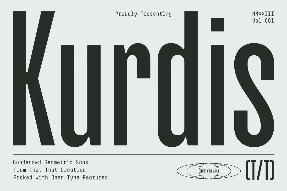 Шрифт Kurdis