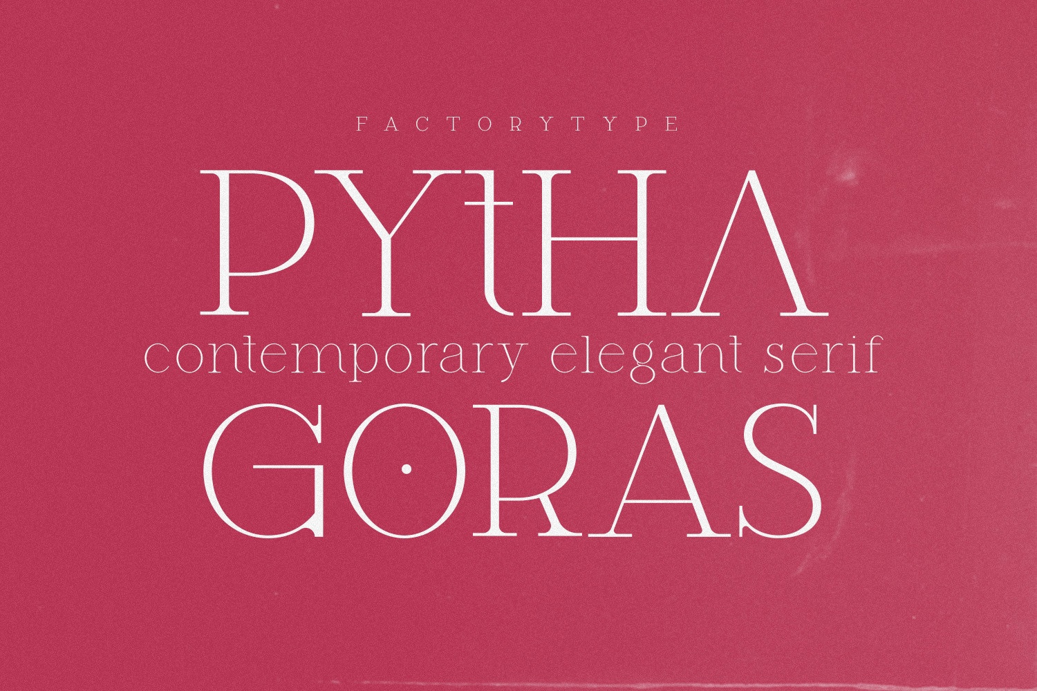 Шрифт Pythagoras