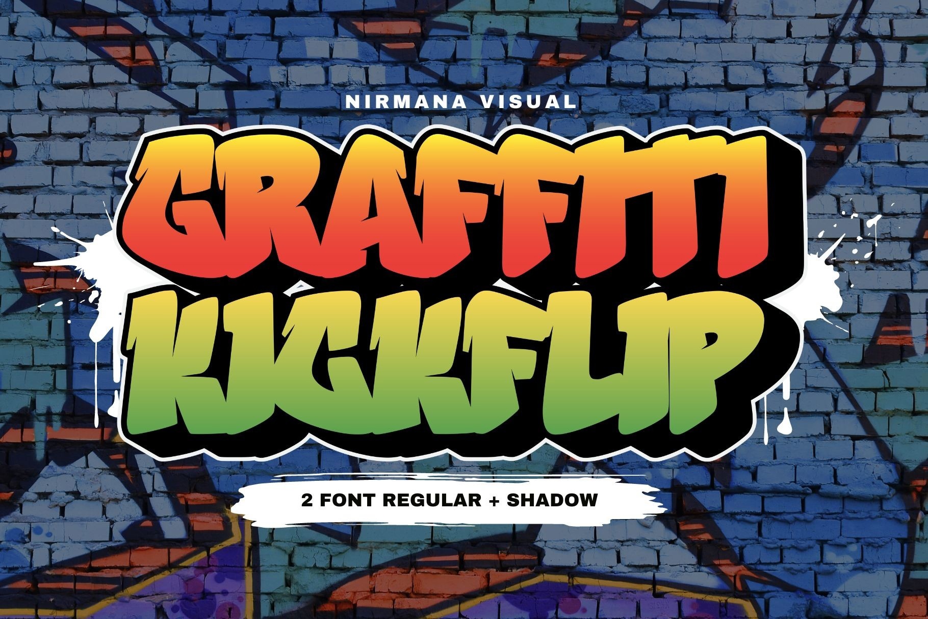 Шрифт Graffiti Kickflip