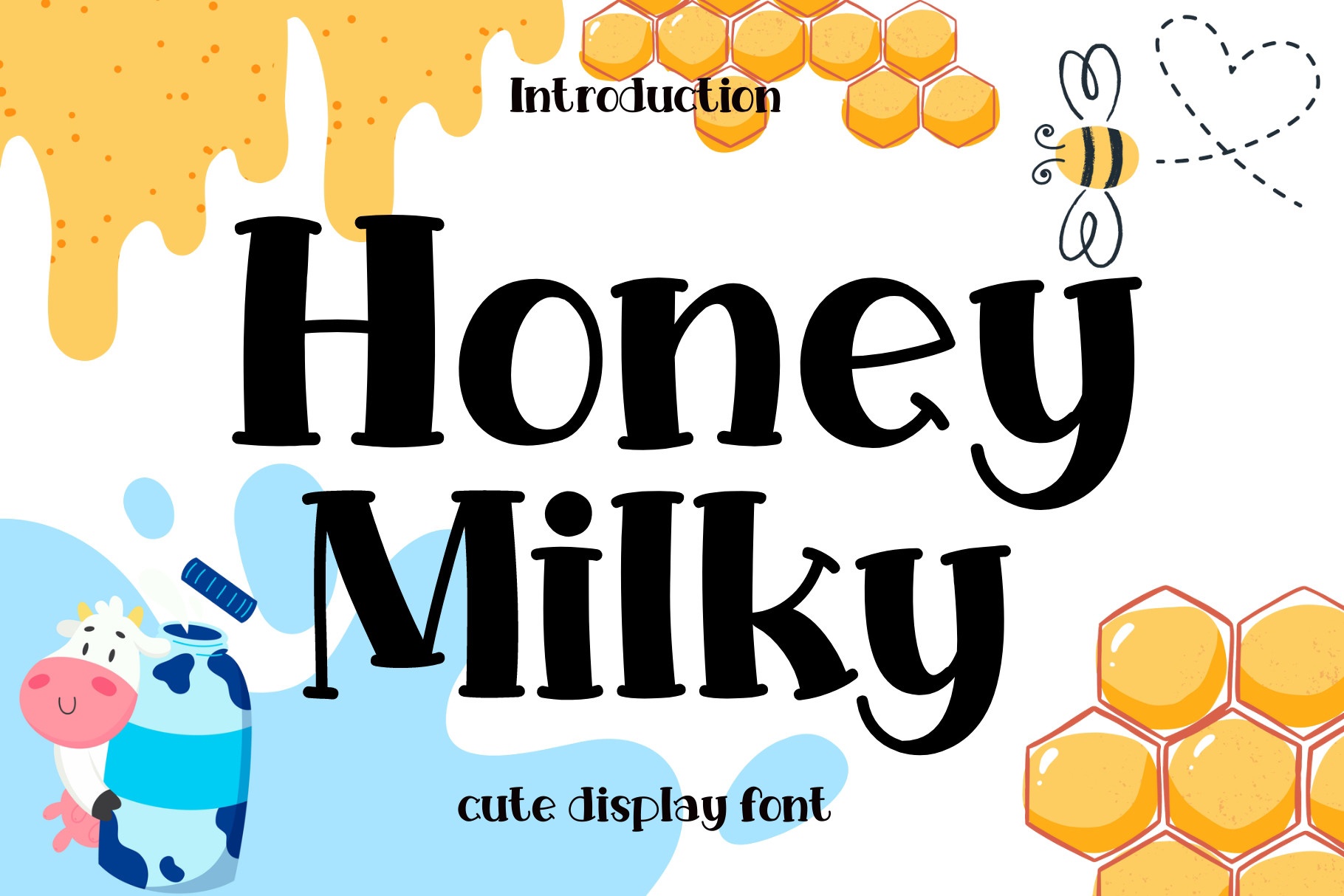 Шрифт Honey Milky
