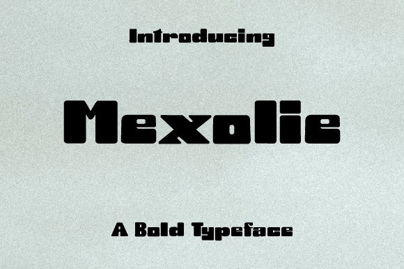 Шрифт Mexolie