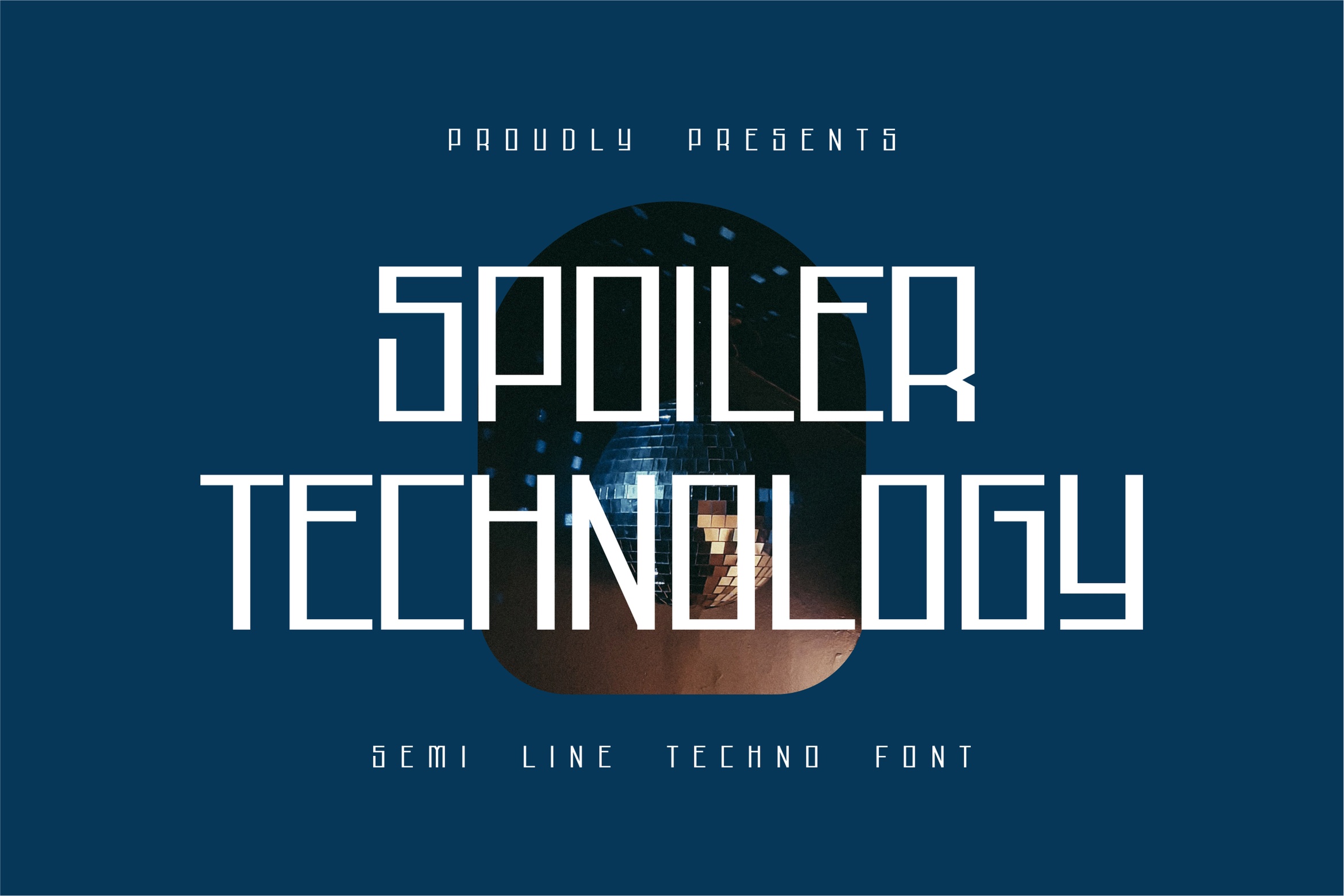 Шрифт Spoiler Technology