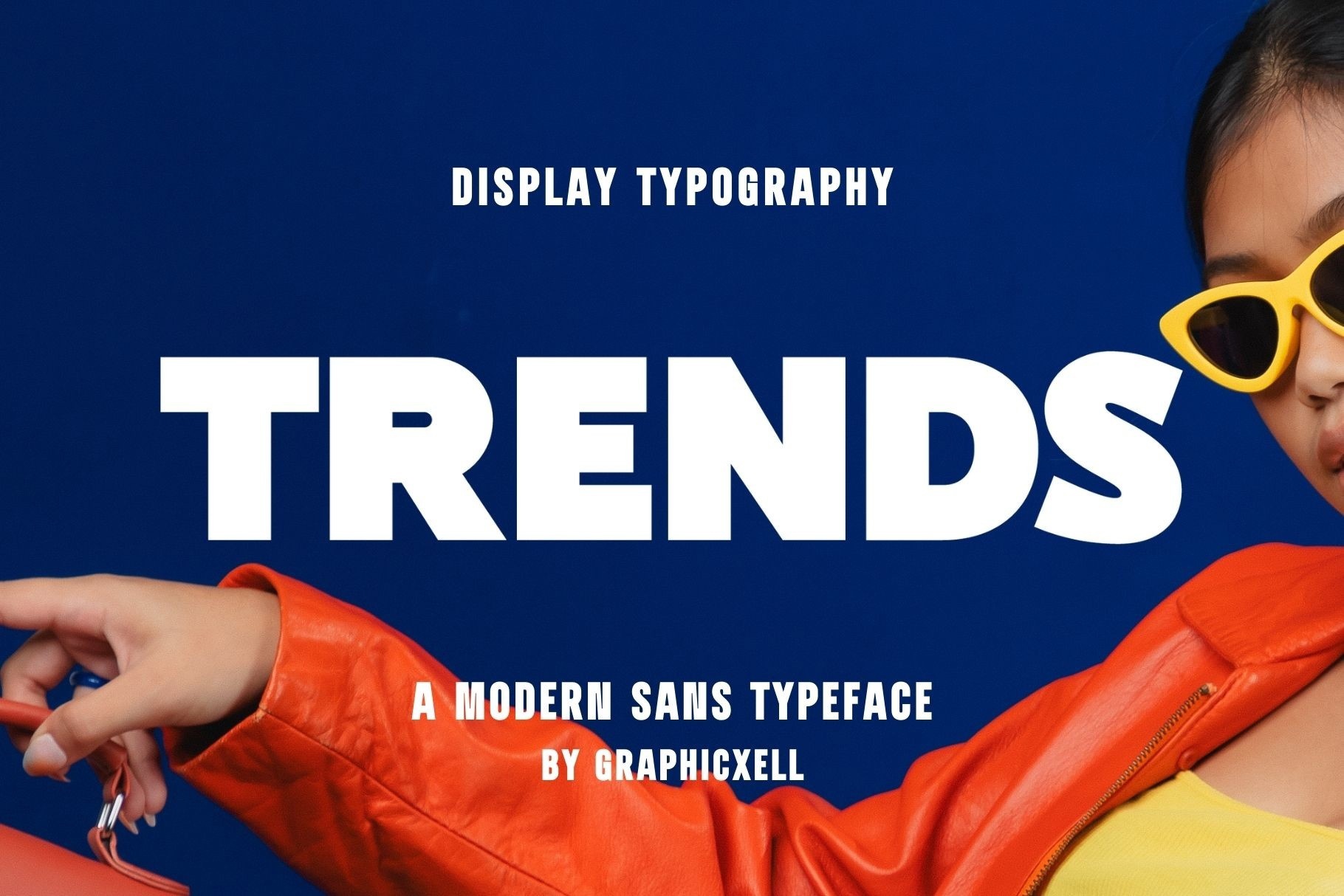 Шрифт Trends