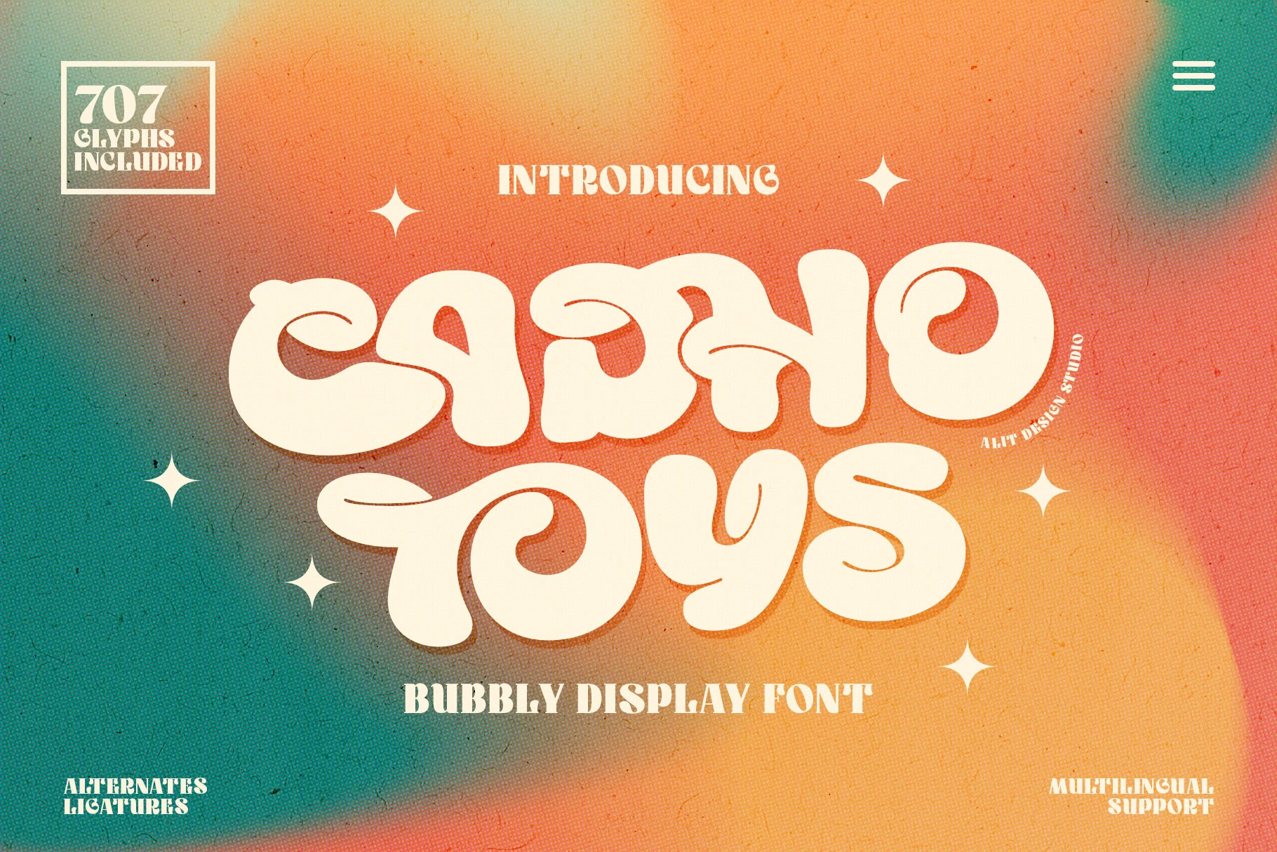 Шрифт Cadho Toys