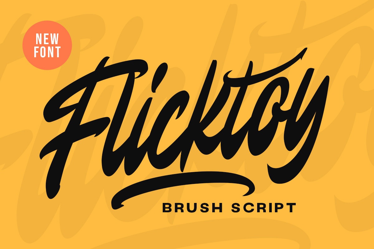 Шрифт Flicktoy