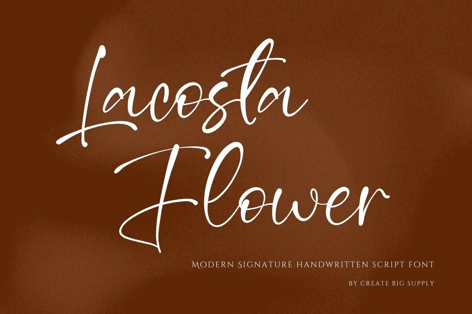 Lacosta Flower