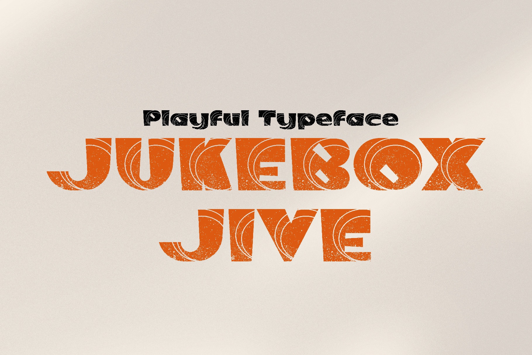 Шрифт Jukebox