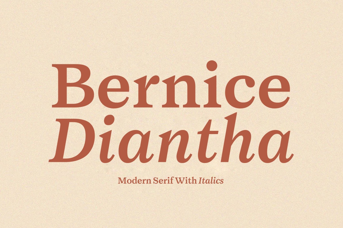 Шрифт Bernice Diantha