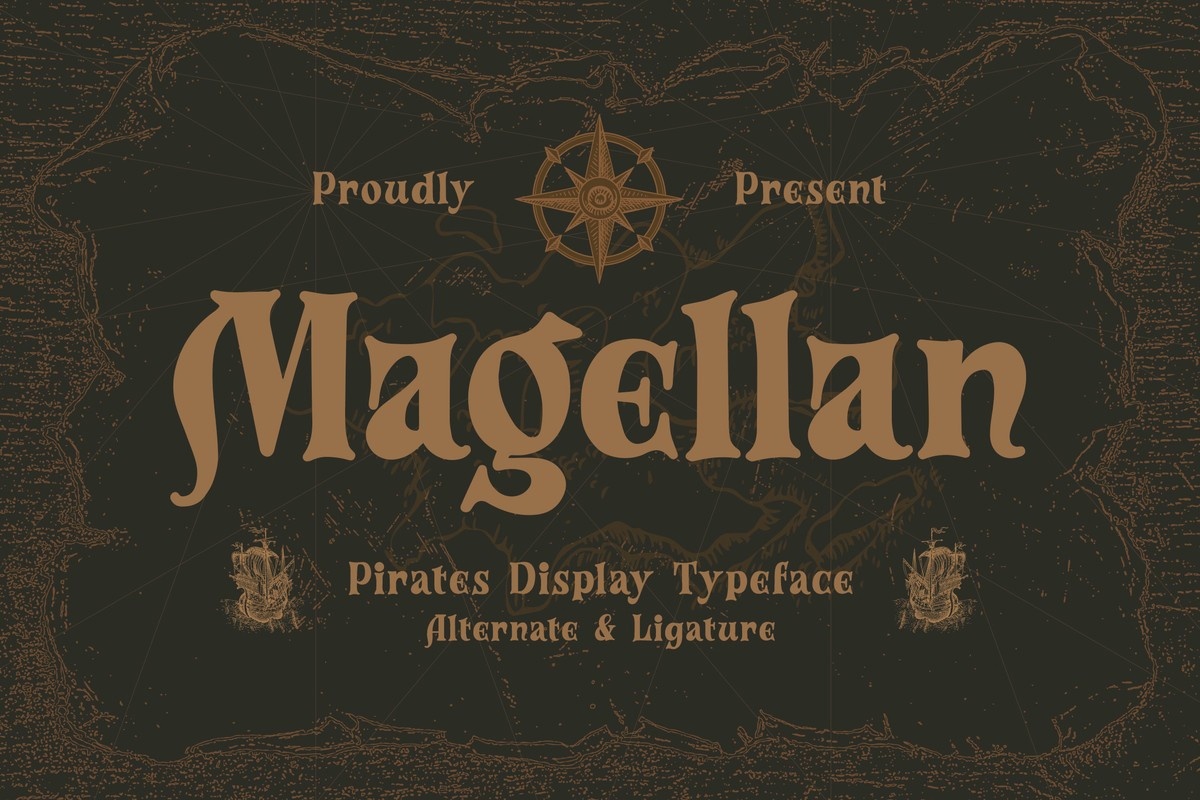 Шрифт Magellan