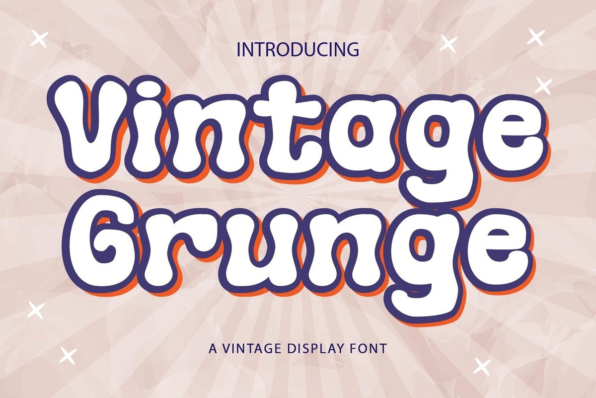 Шрифт Vintage Grunge
