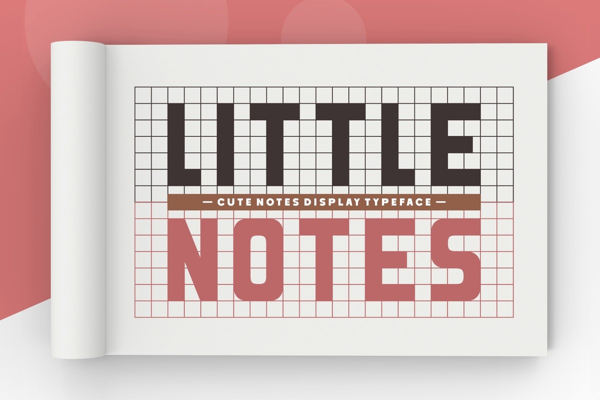 Шрифт Little Notes