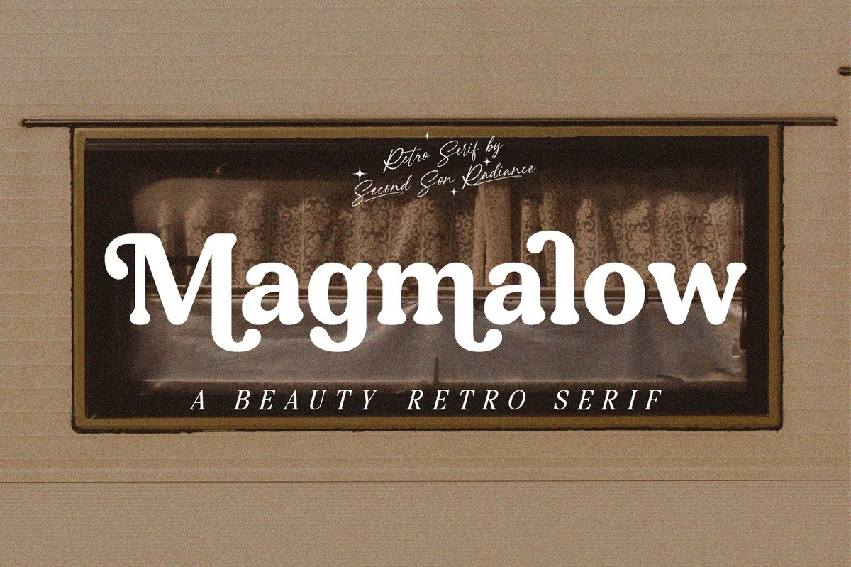 Шрифт Magmalow
