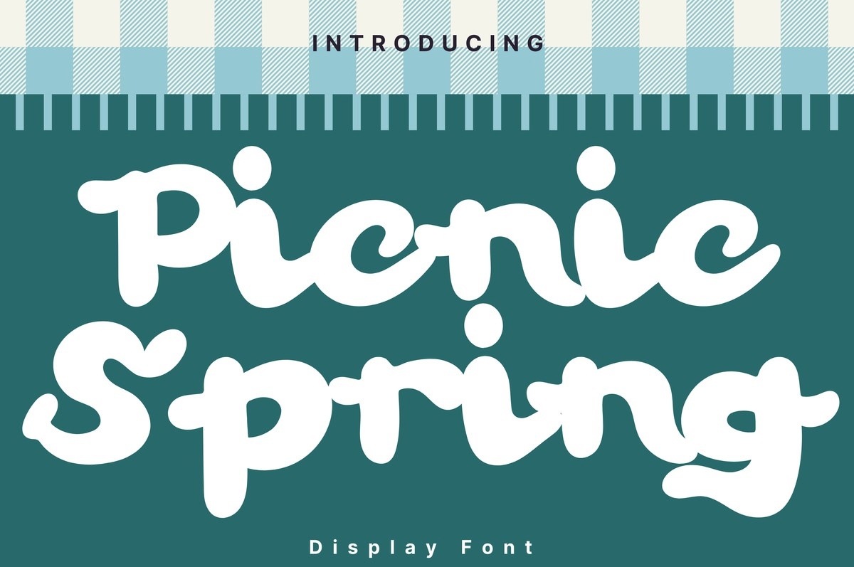 Шрифт Picnic Spring