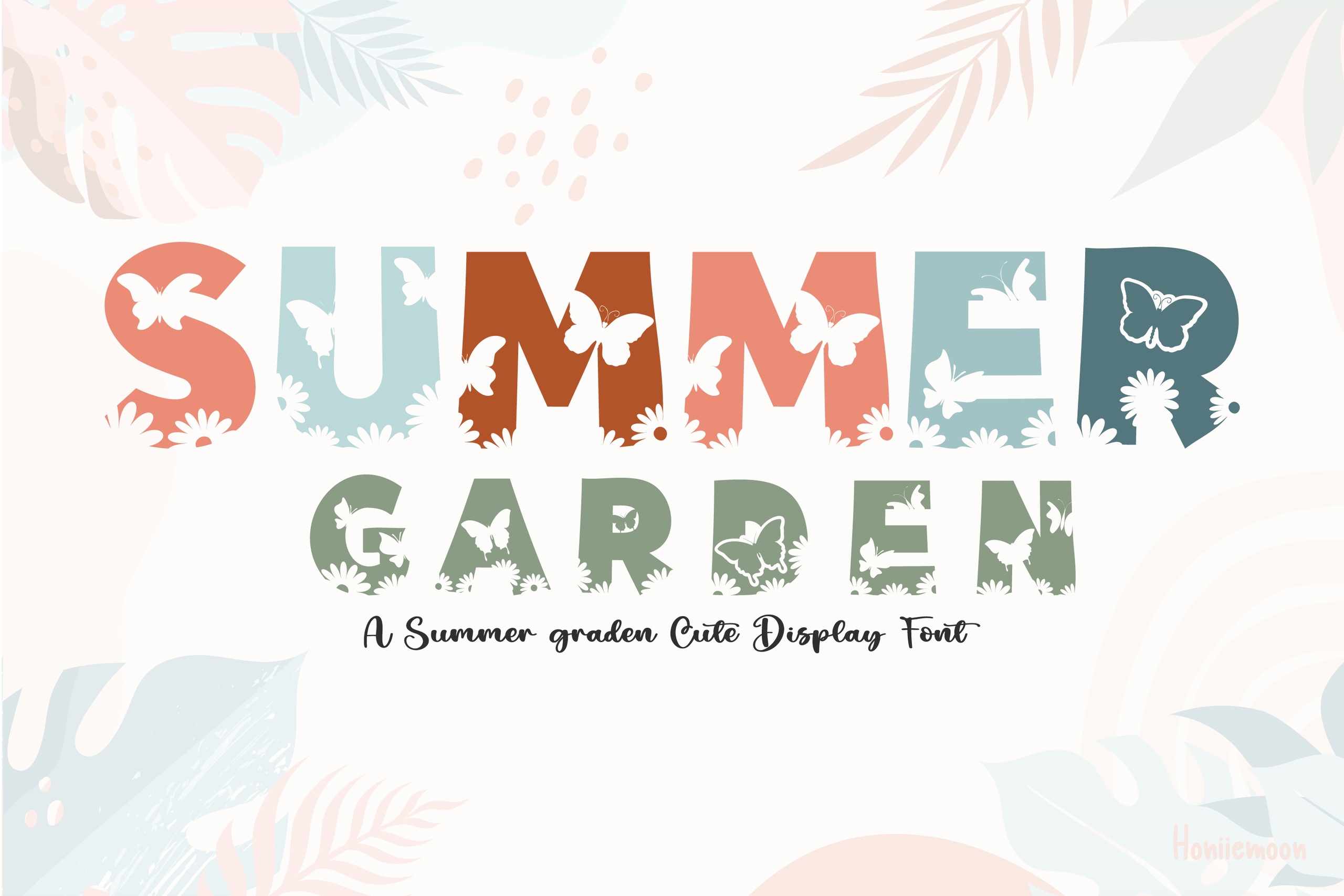 Шрифт Summer Garden