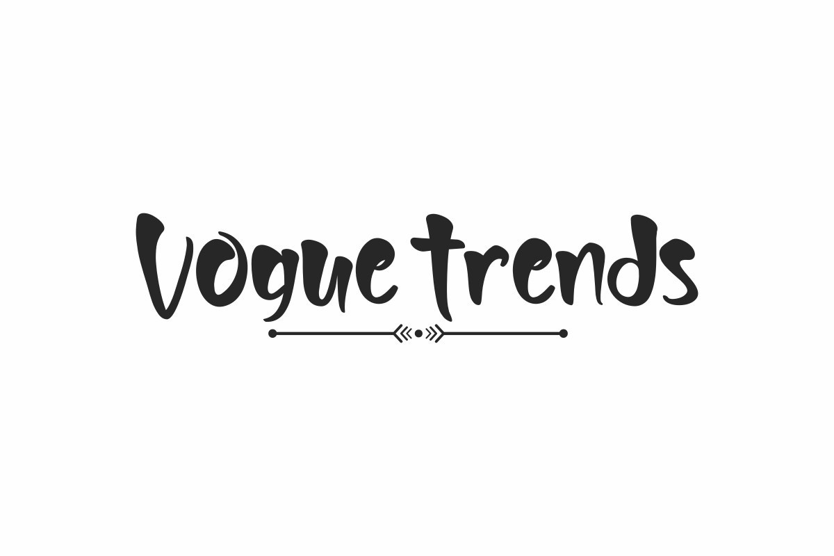 Шрифт Vogue Trends
