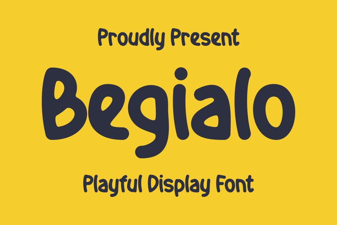 Шрифт Begialo