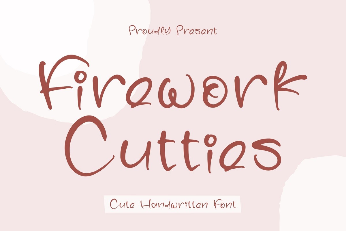 Шрифт Firework Cutties