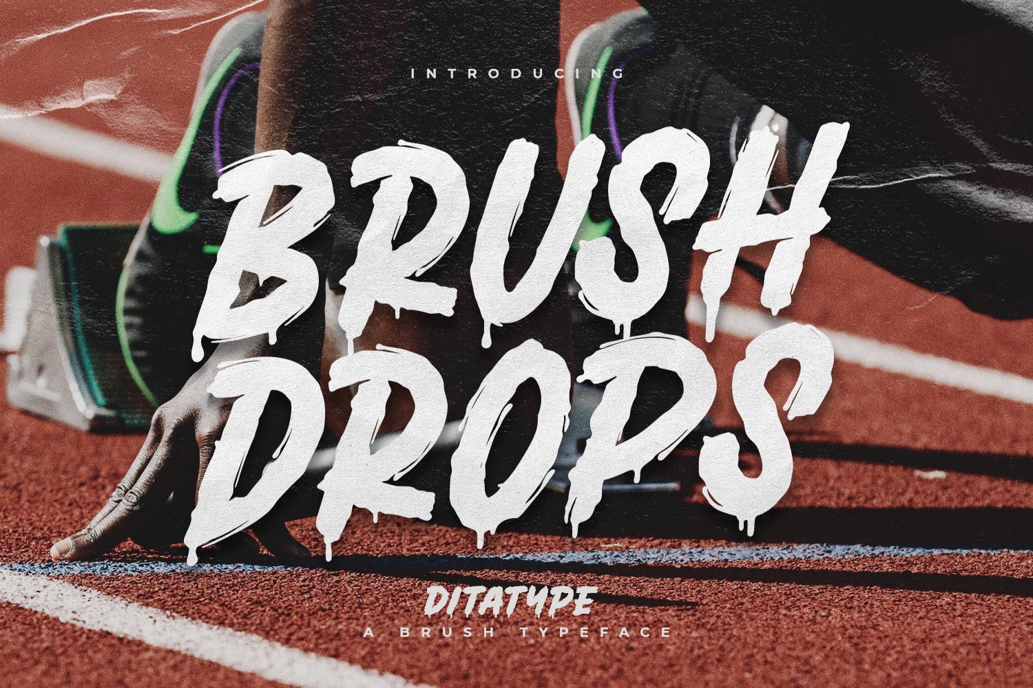 Шрифт Brush Drops