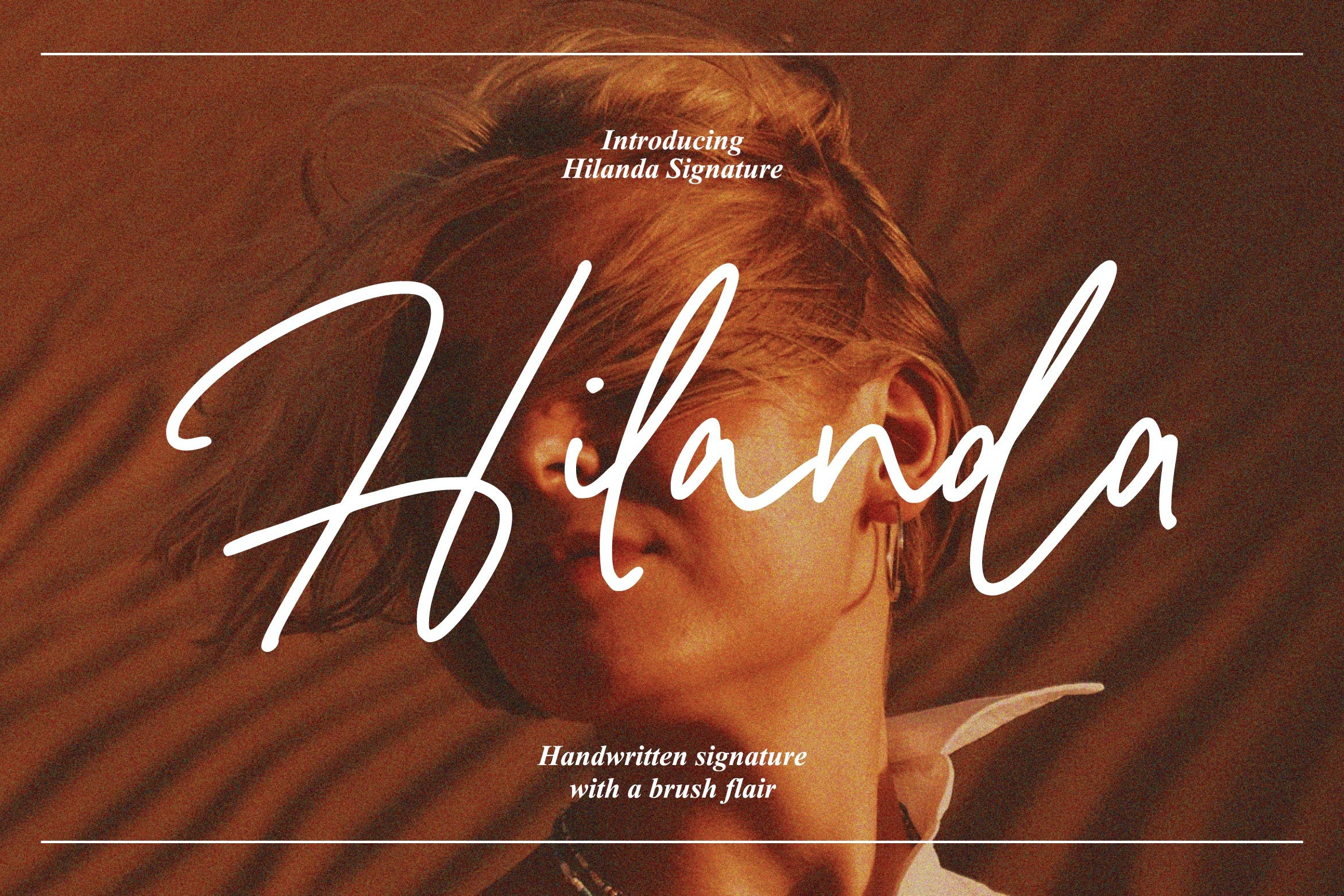 Шрифт Hilanda Signature